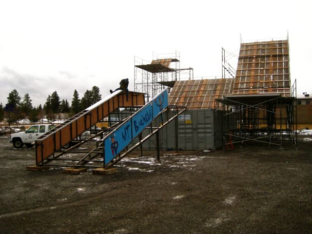 Bend Winterfest Construction