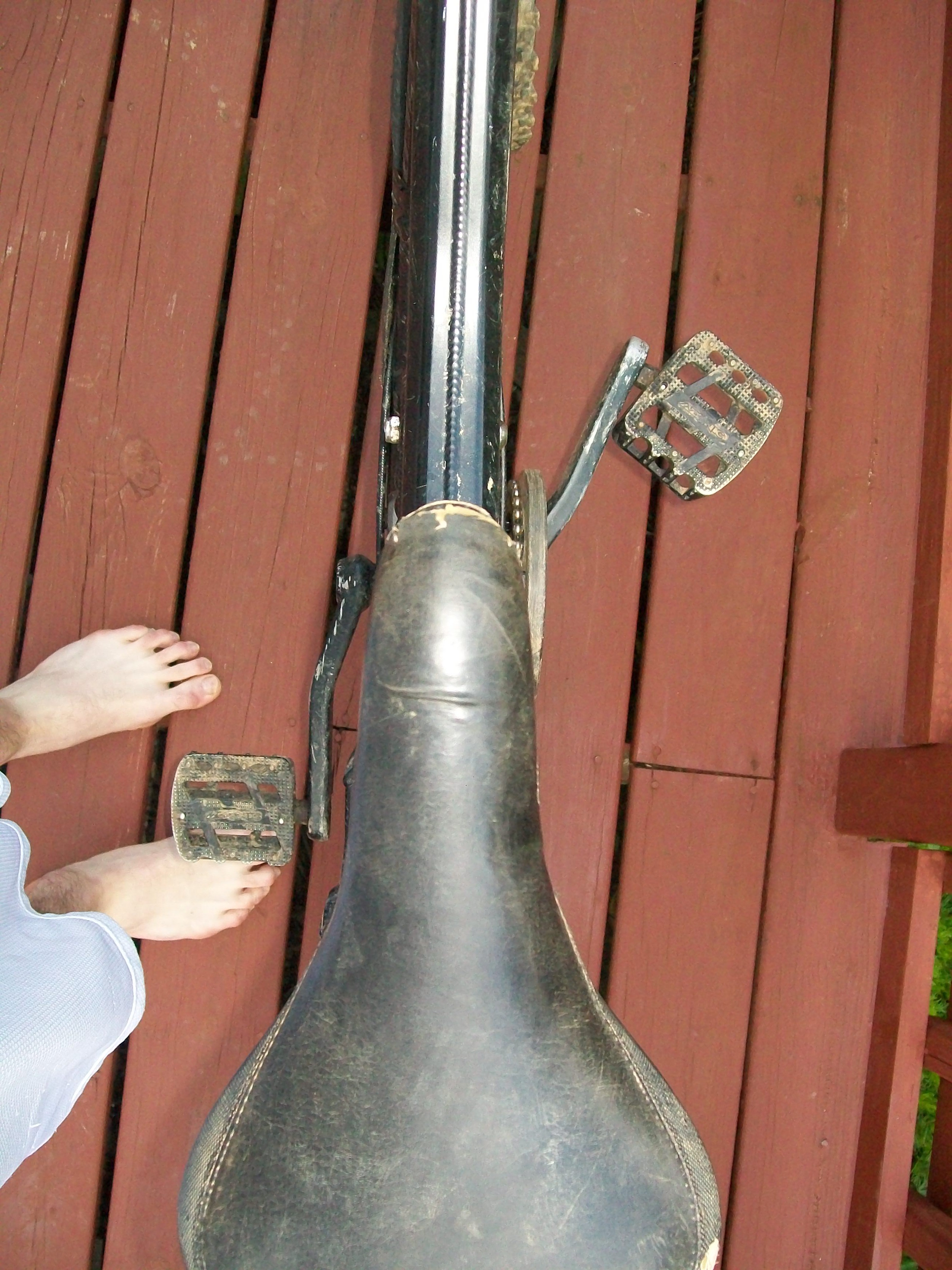 Bent holzfeller cranks from wreck at highland