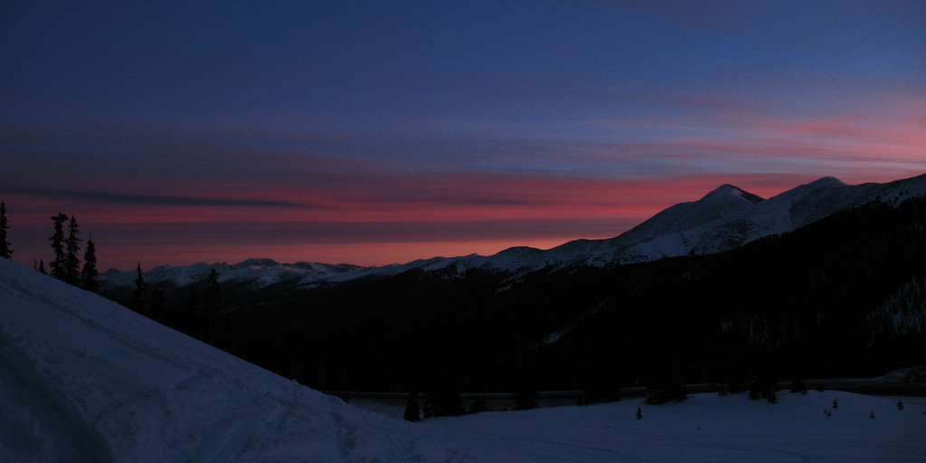 Berthoud Pass at Twilight