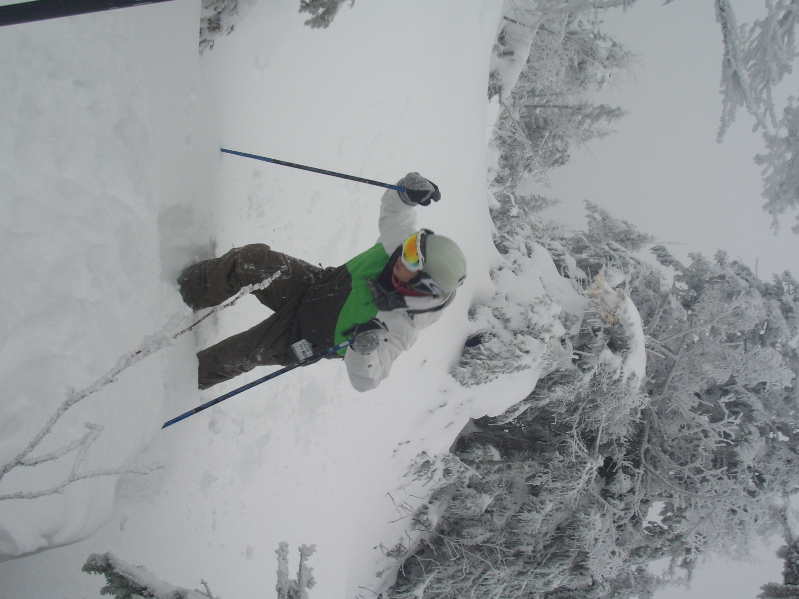 Better pow day than newschoolers takeover