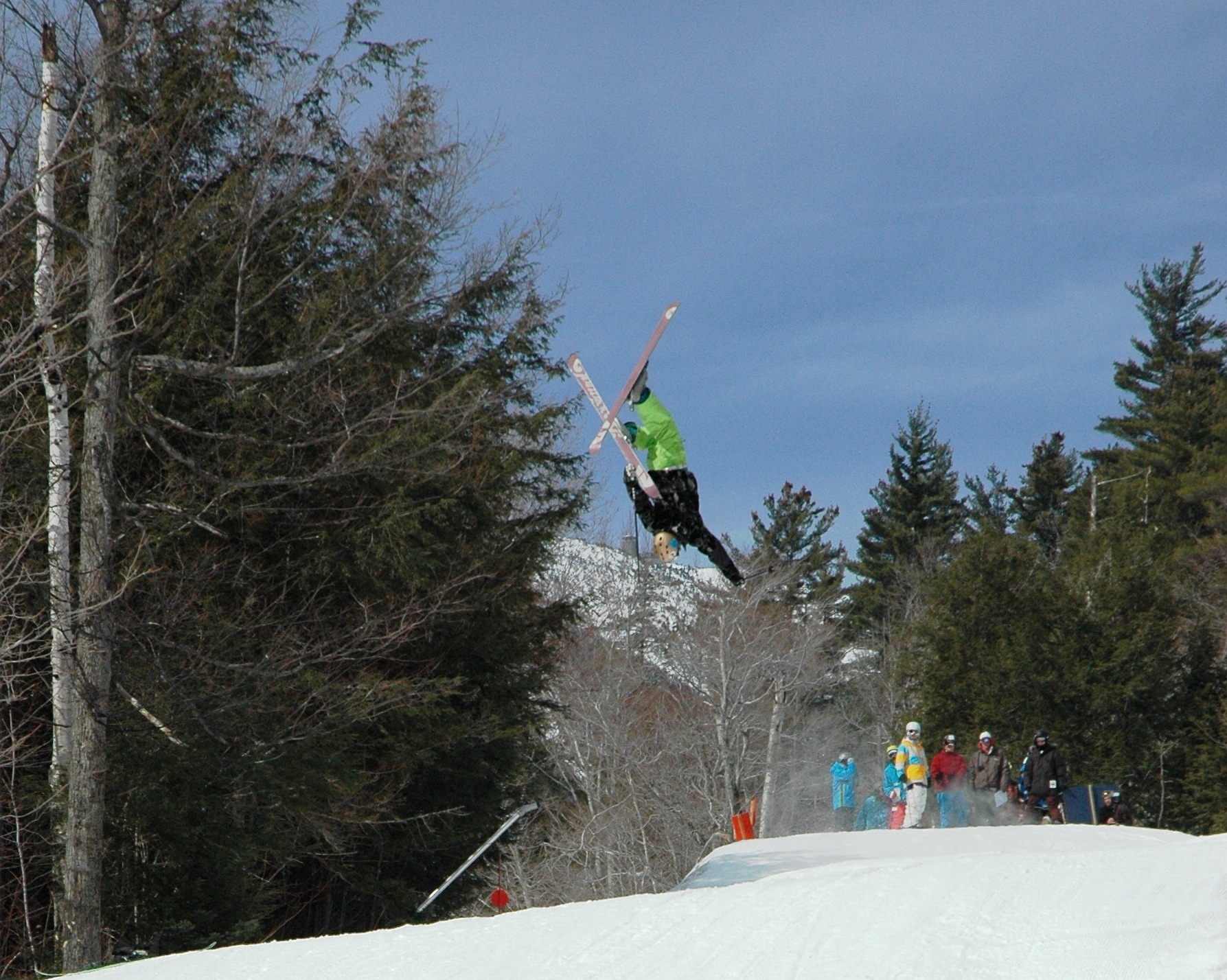 Bick tail during WF big air
