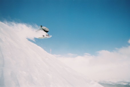 Big 360...powder trail