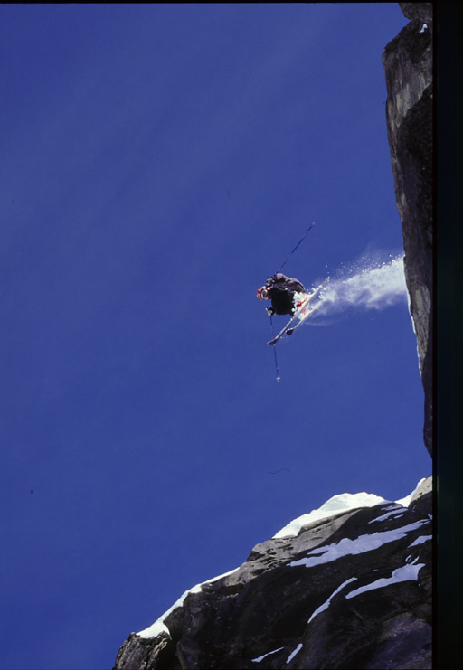 Big cliff ... like a missile