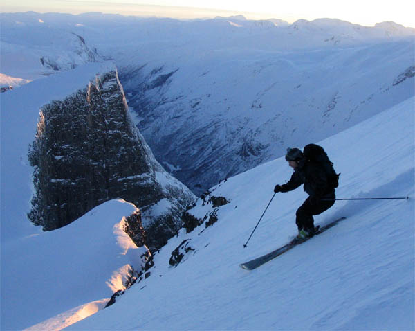 Big mountains in Norway