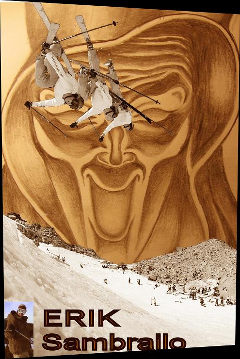 Big Mute Backflip with Devil Drawing in backround