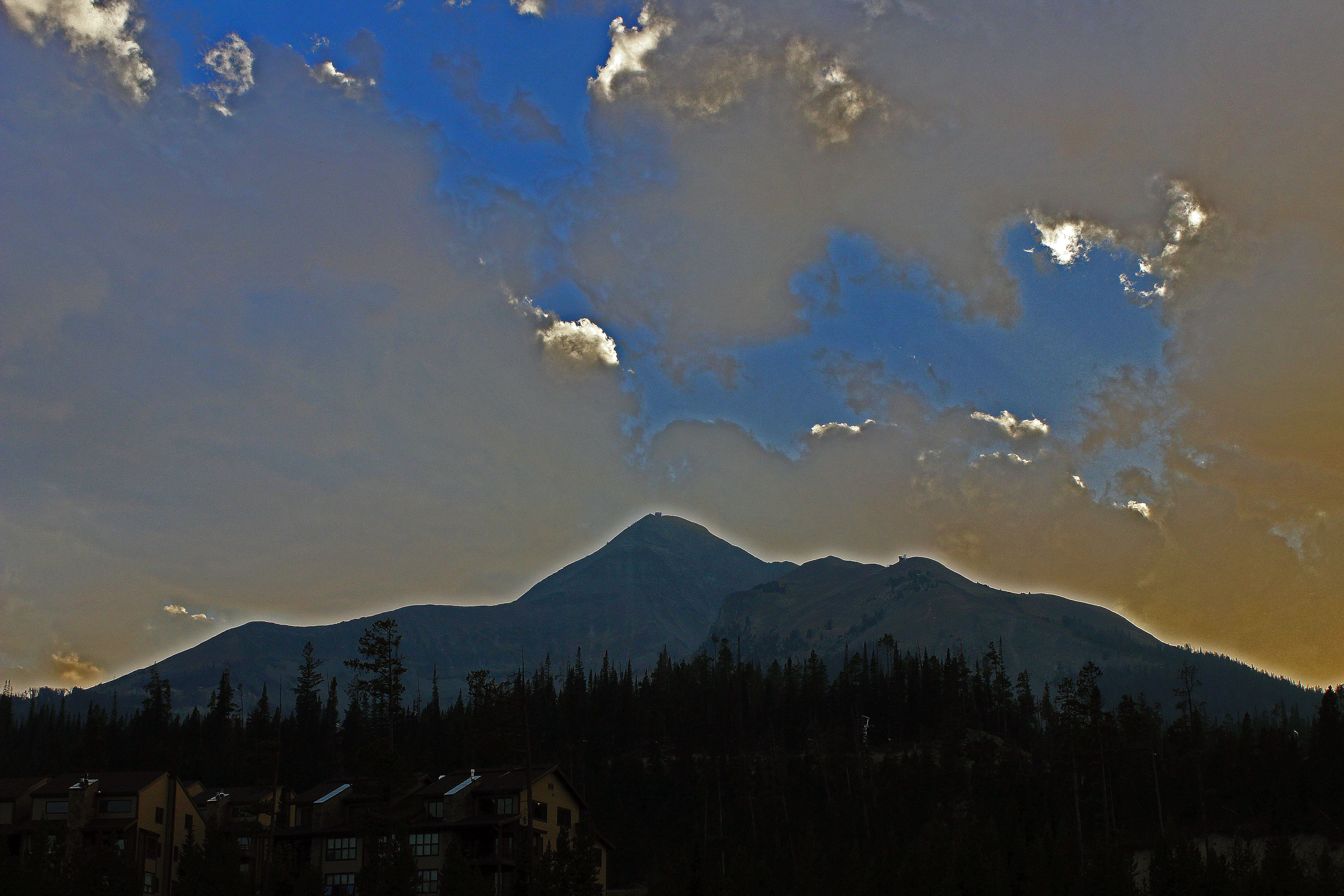 Big Sky Mountain Range 