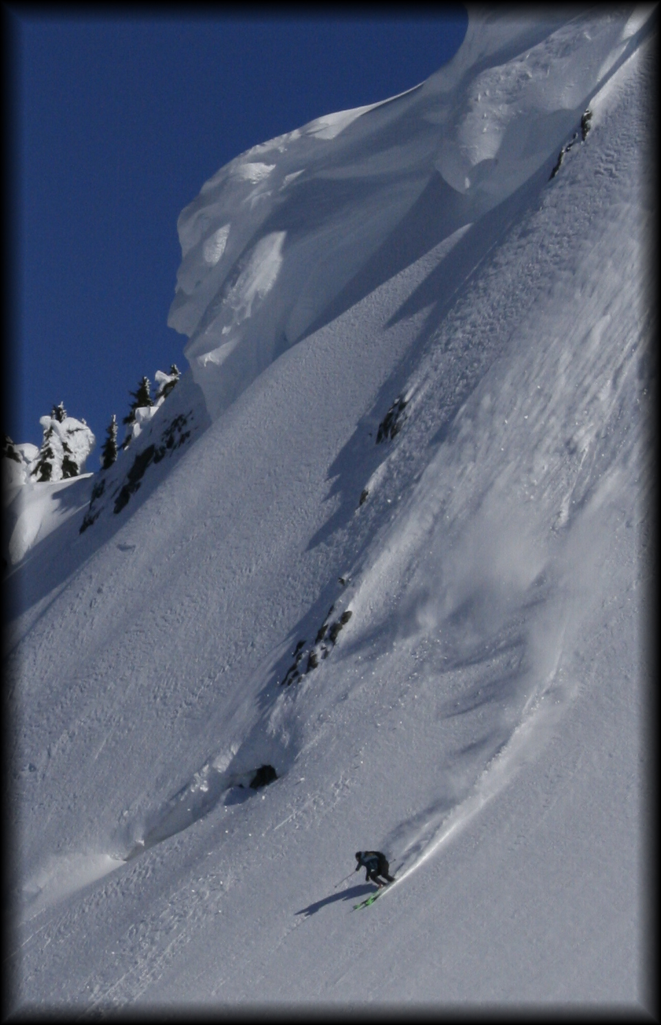 Big Turn under Cornice
