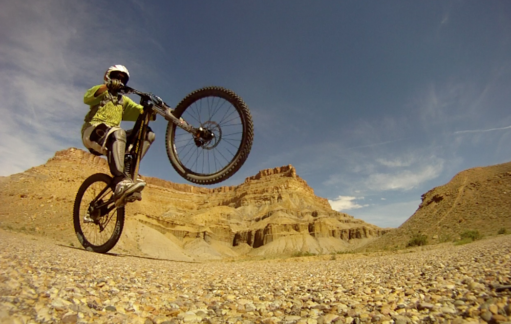 Biking in the Desert
