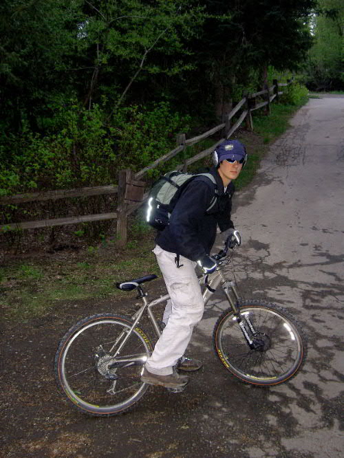 Biking is the other skiing to me.