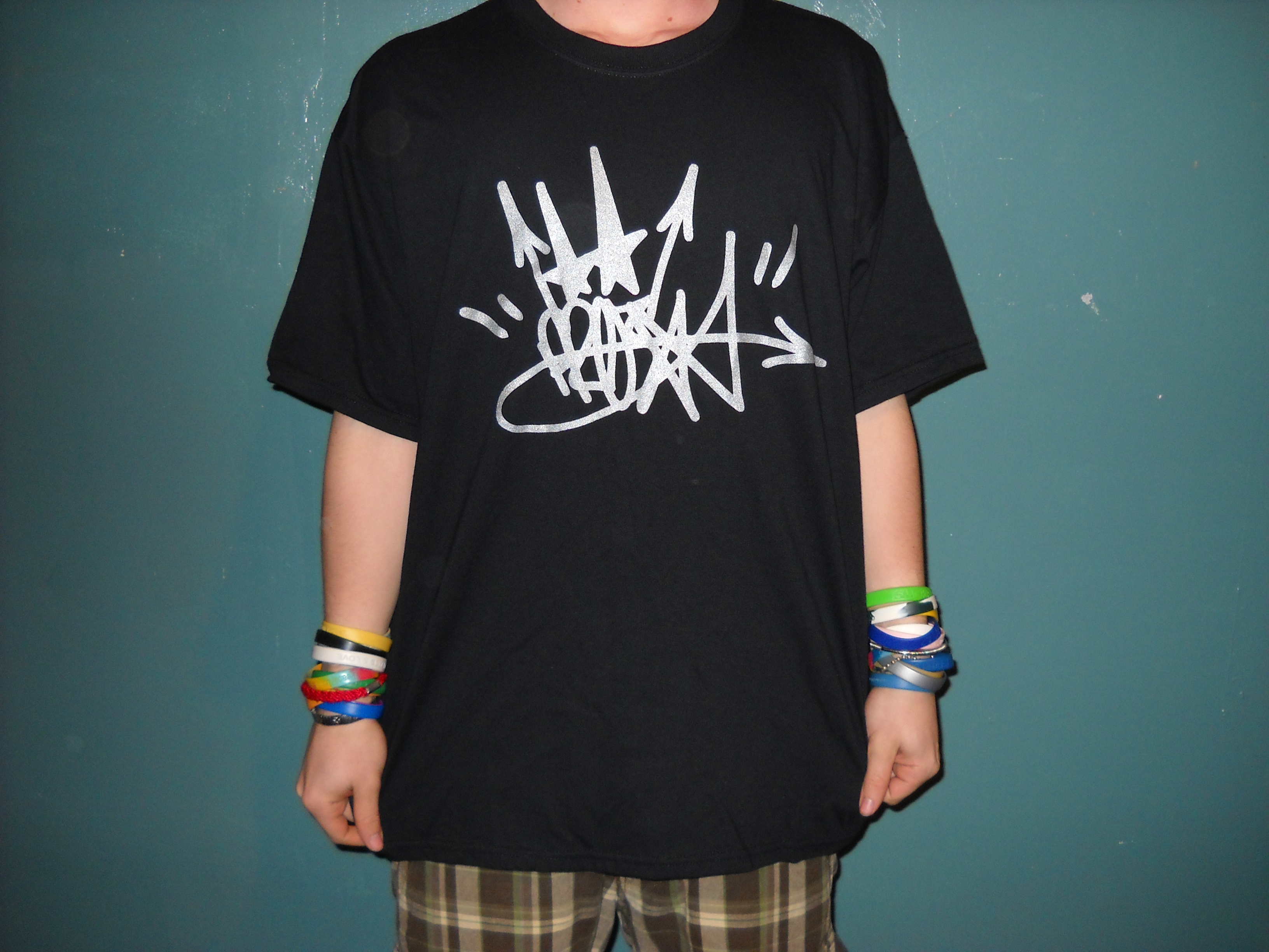 Black and Silver Frost Shirt