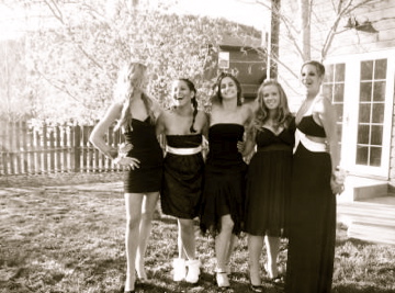 Black and white prom