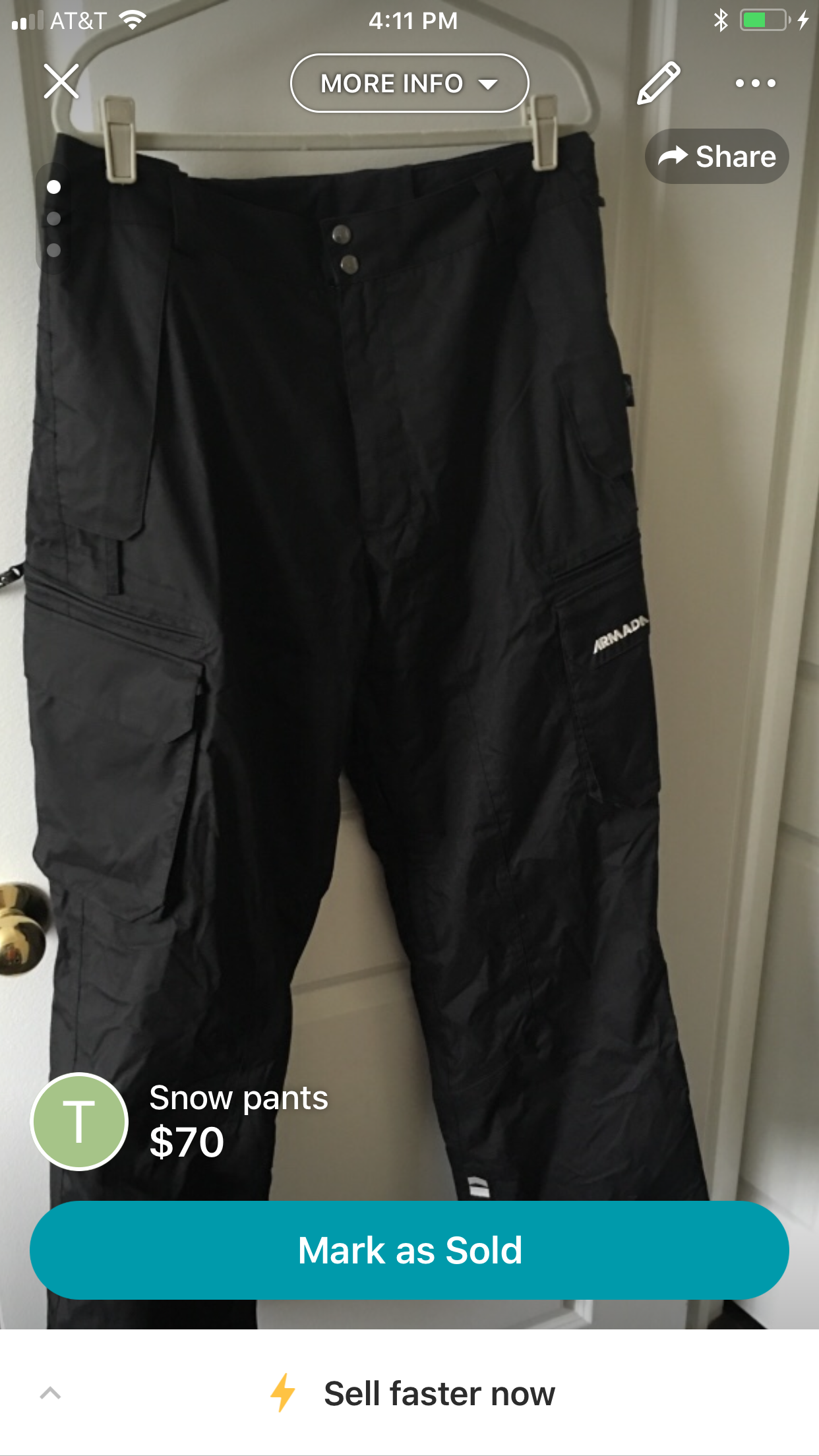 Black Armada Pants