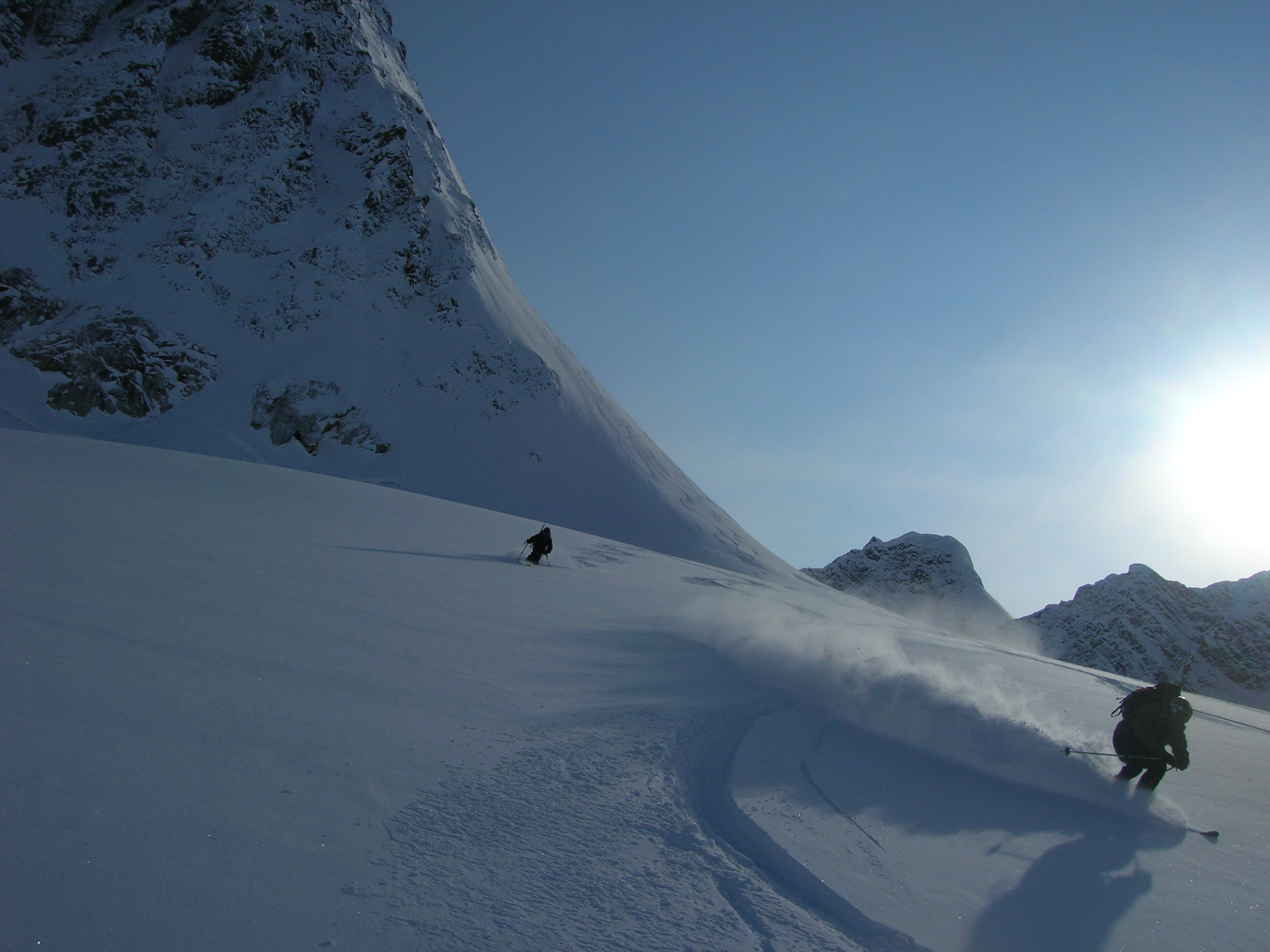 Blowing by the meadow skippers