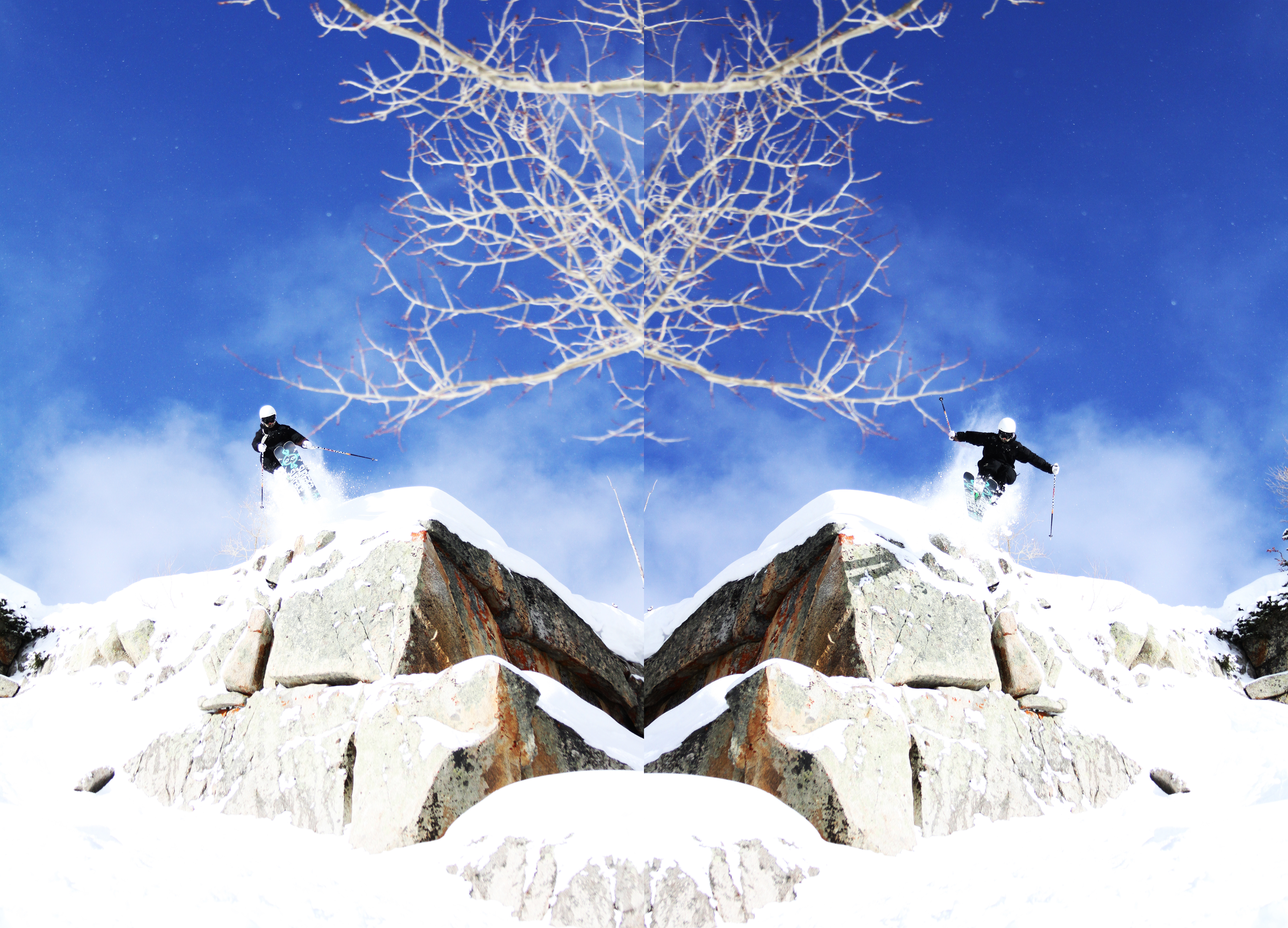 Blue bird cliff drop :)