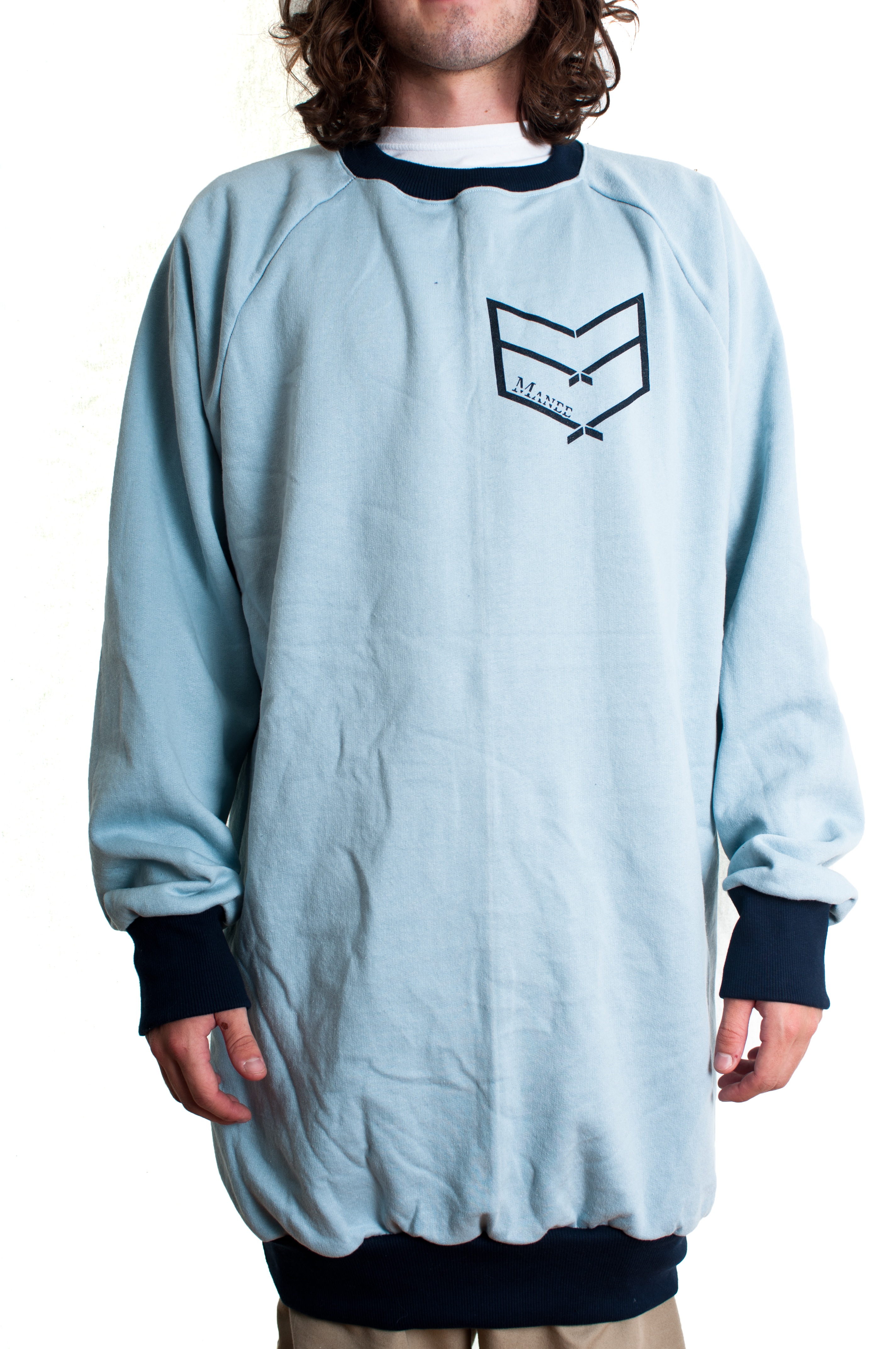 Blue crewneck