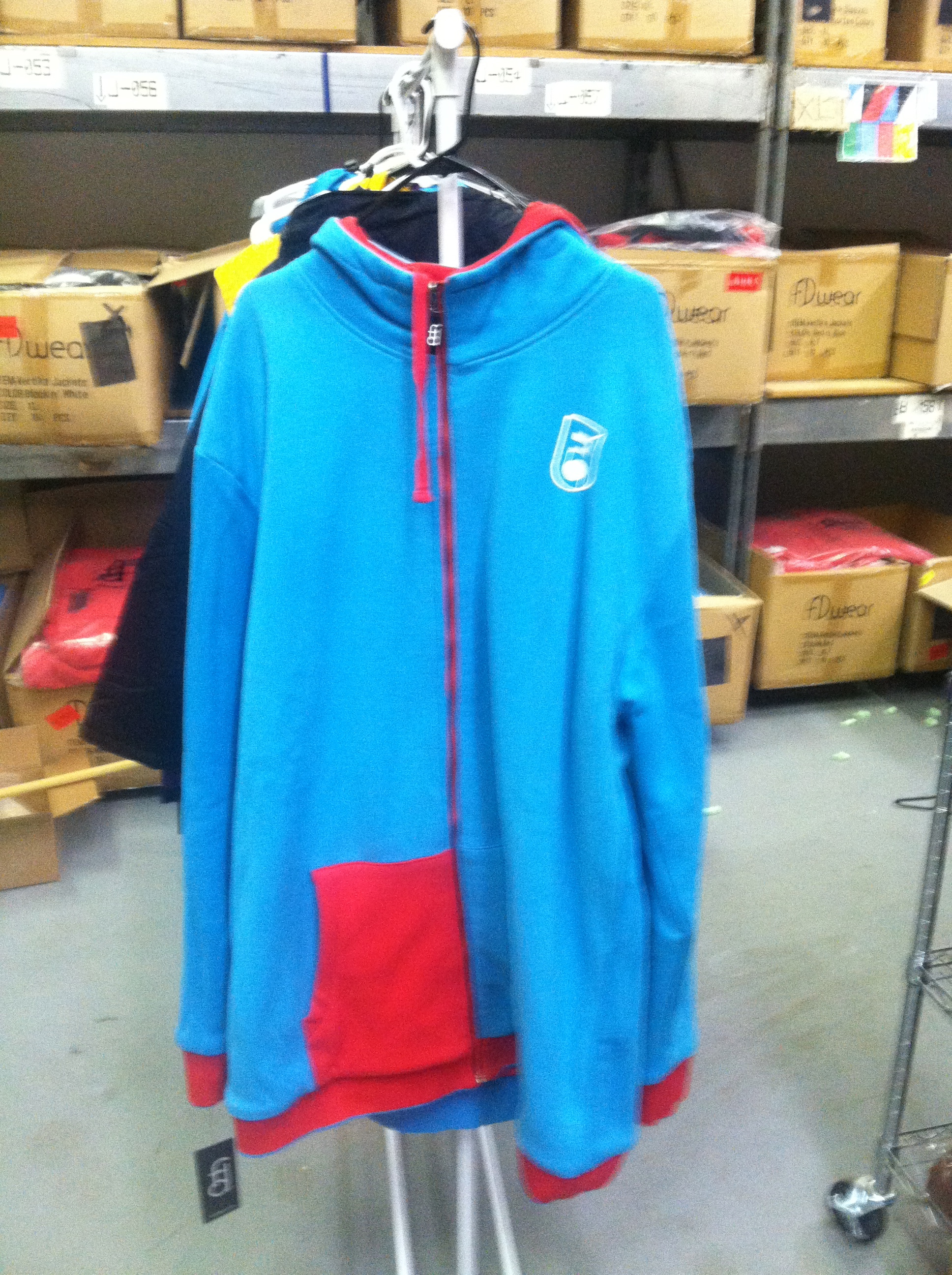 Blue n' Red Fleece Reversible