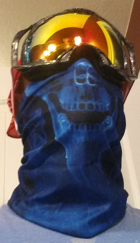 blue skull