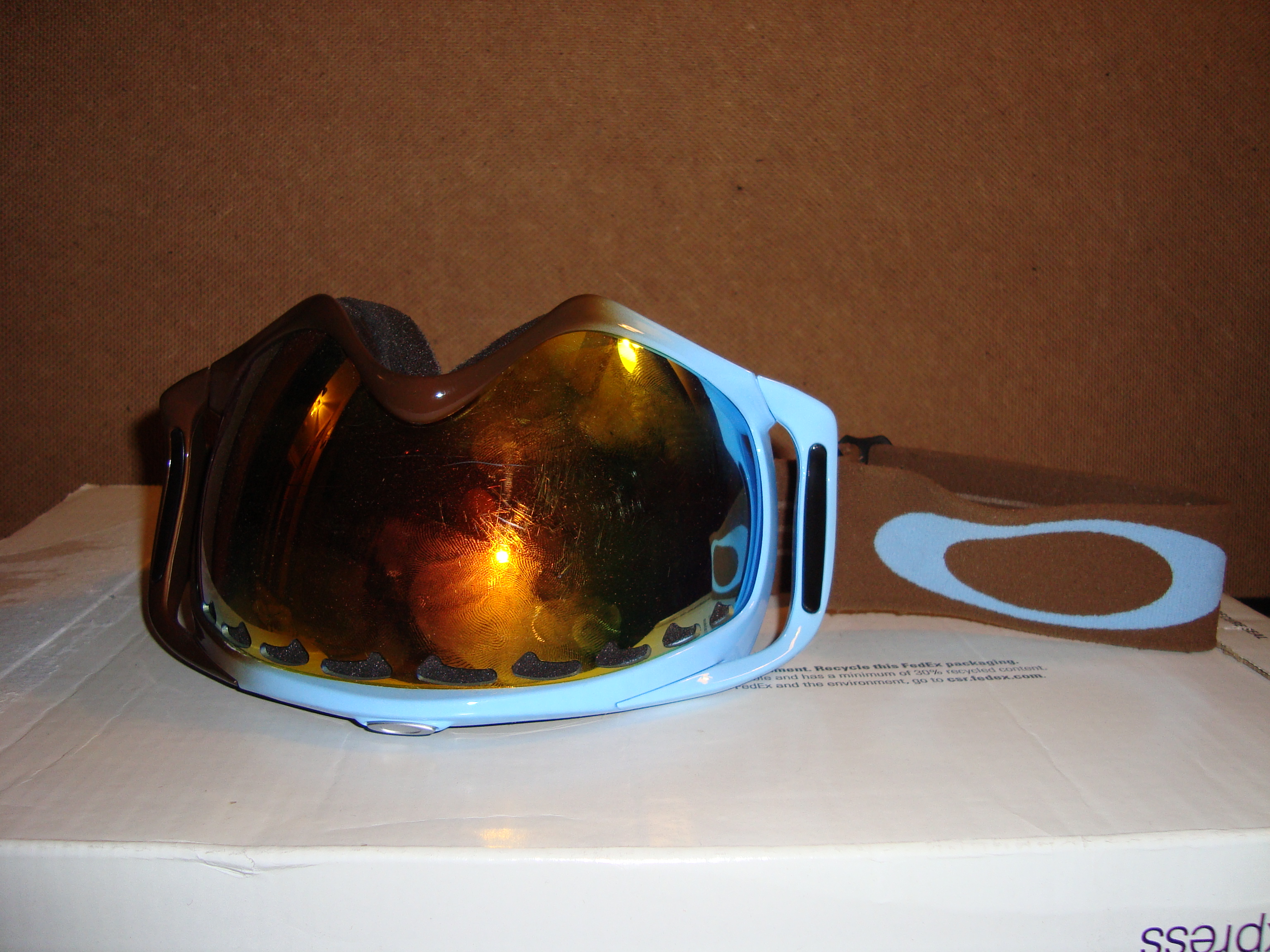 Blue to Brown Fade Cbars Fire Iridium