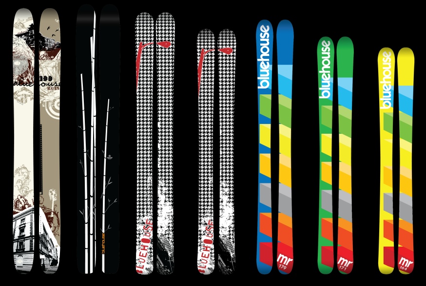 Bluehouse Ski Graphics