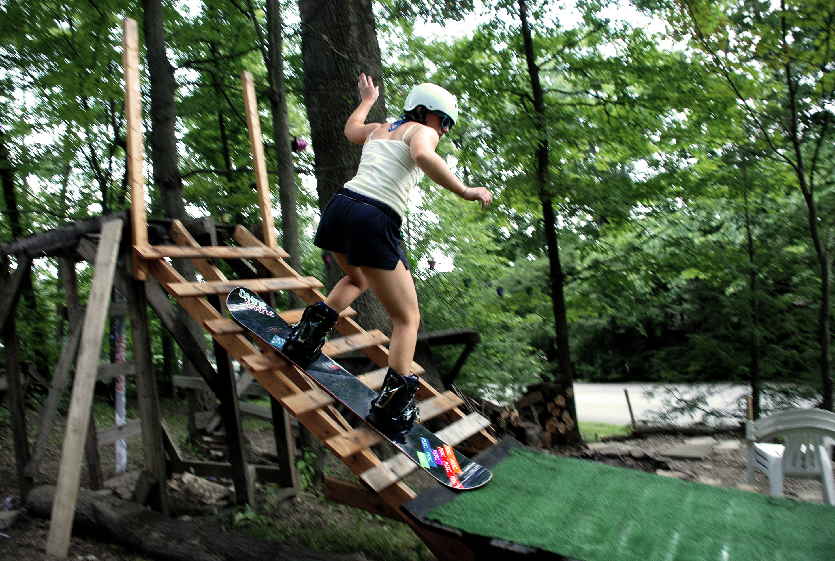 Blurry background shot