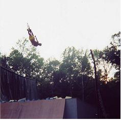 bmx back 3 into foam