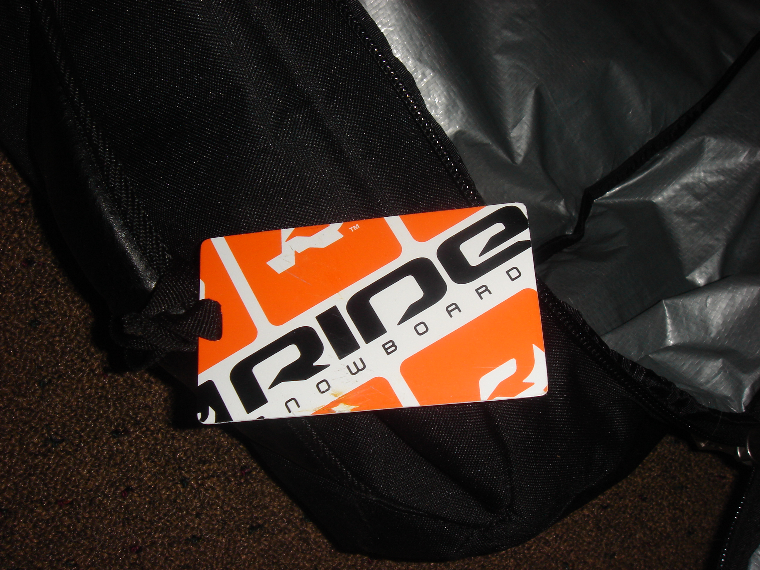 Board bag tag