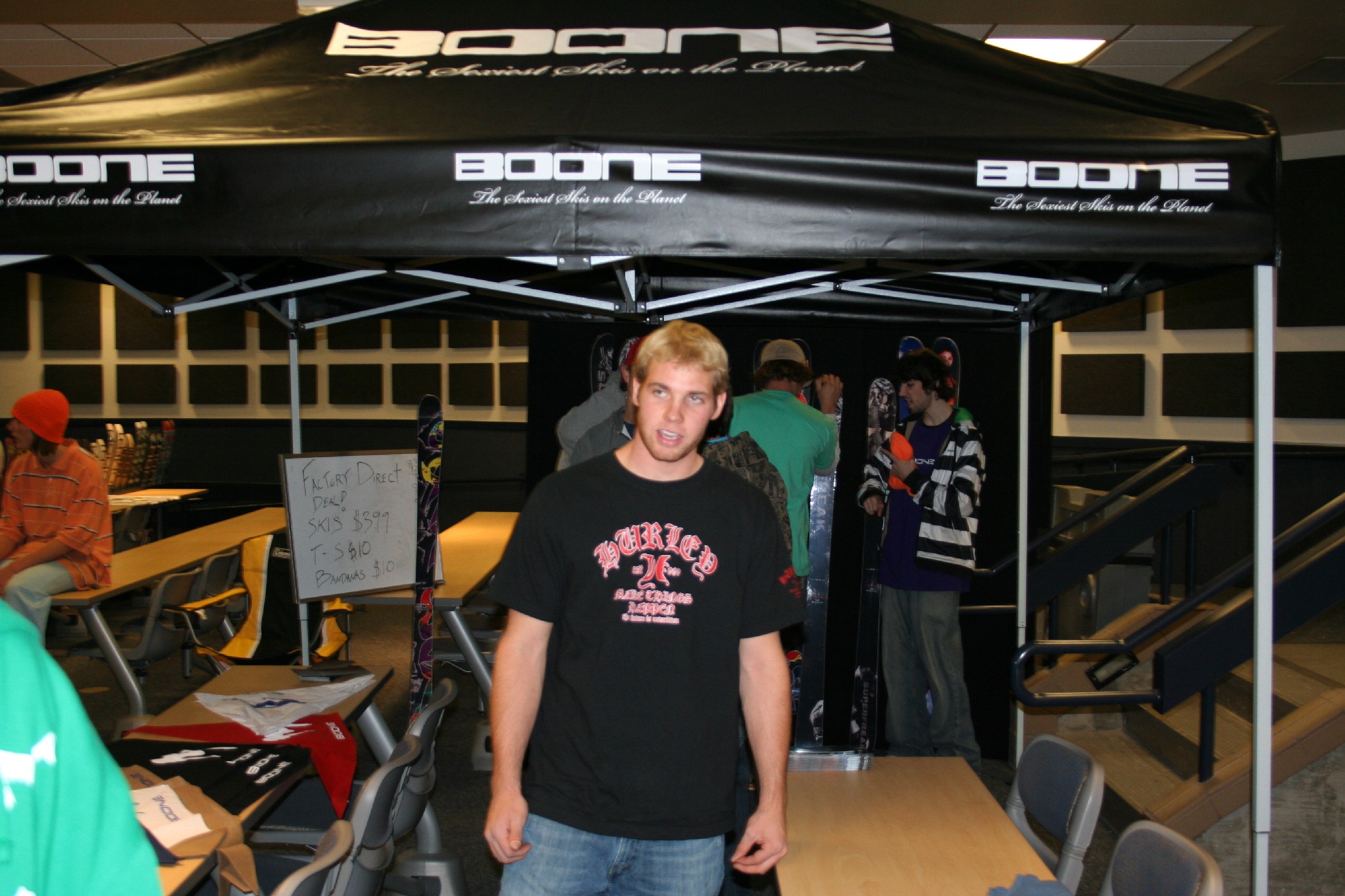 BOONE Tent at Skigasm