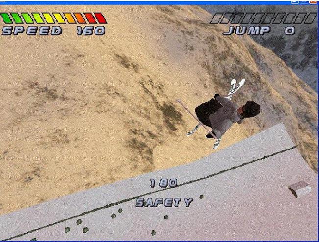 boostin high of the quaterpipe