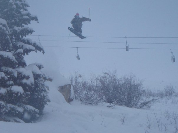 Boosting a lil cliff