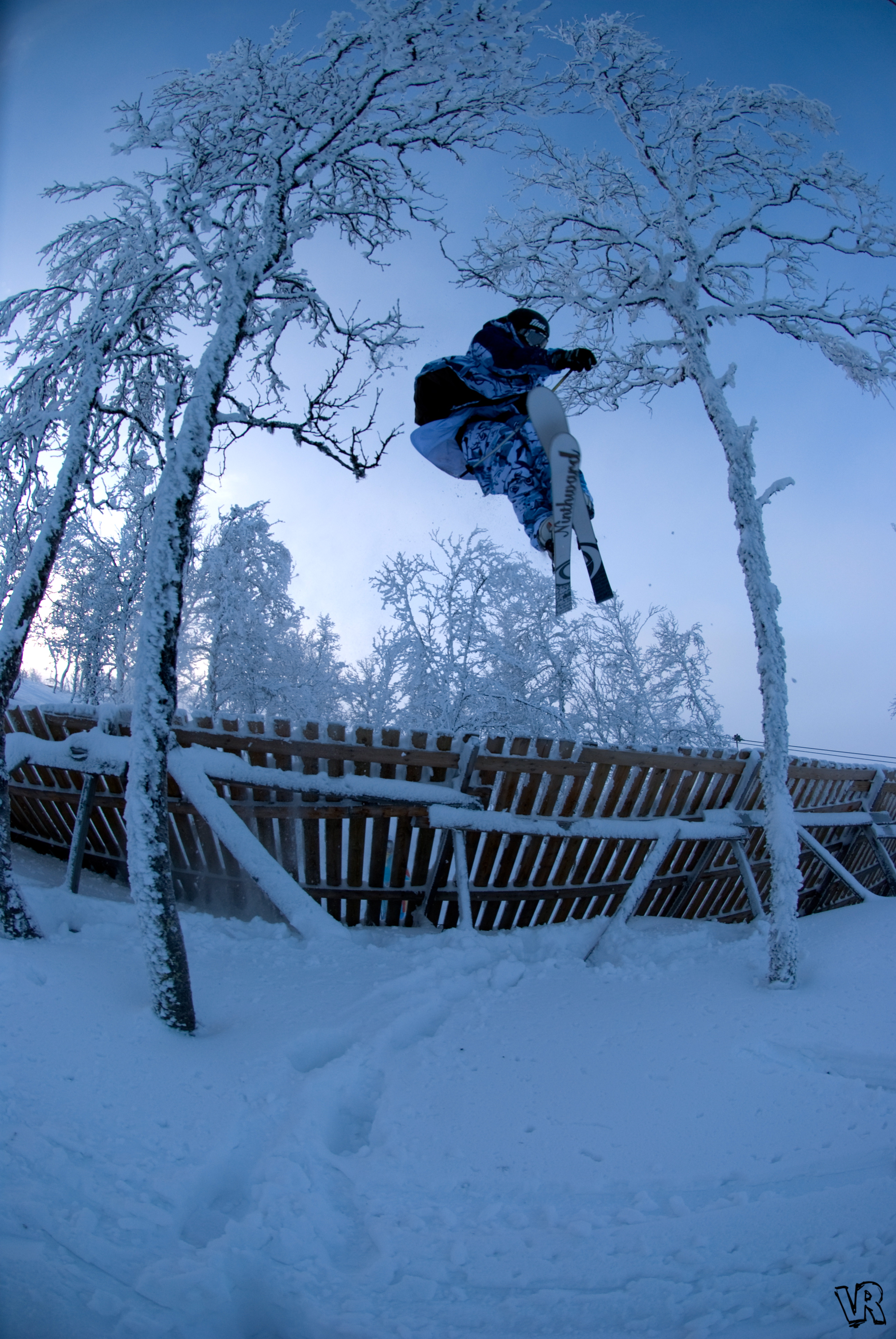 Boosting wall in Hemsedal Norway