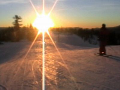 Boreal night ski