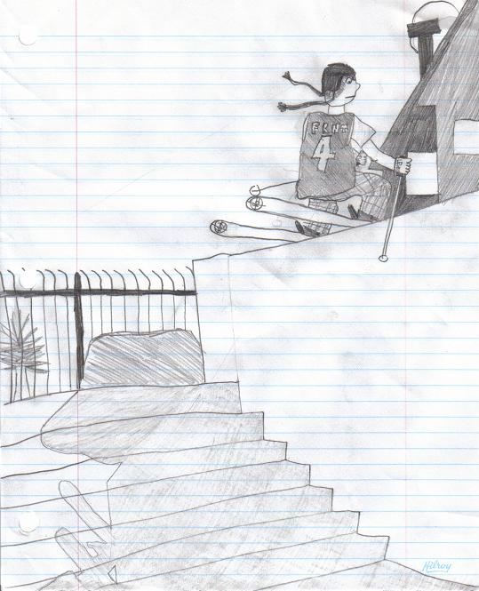 bored in math class..