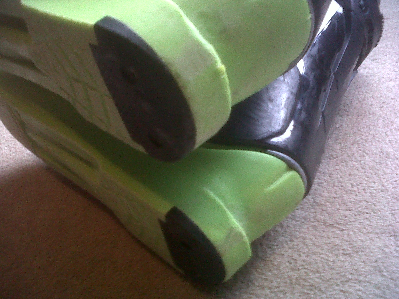 Bottom backs of dalbello boots