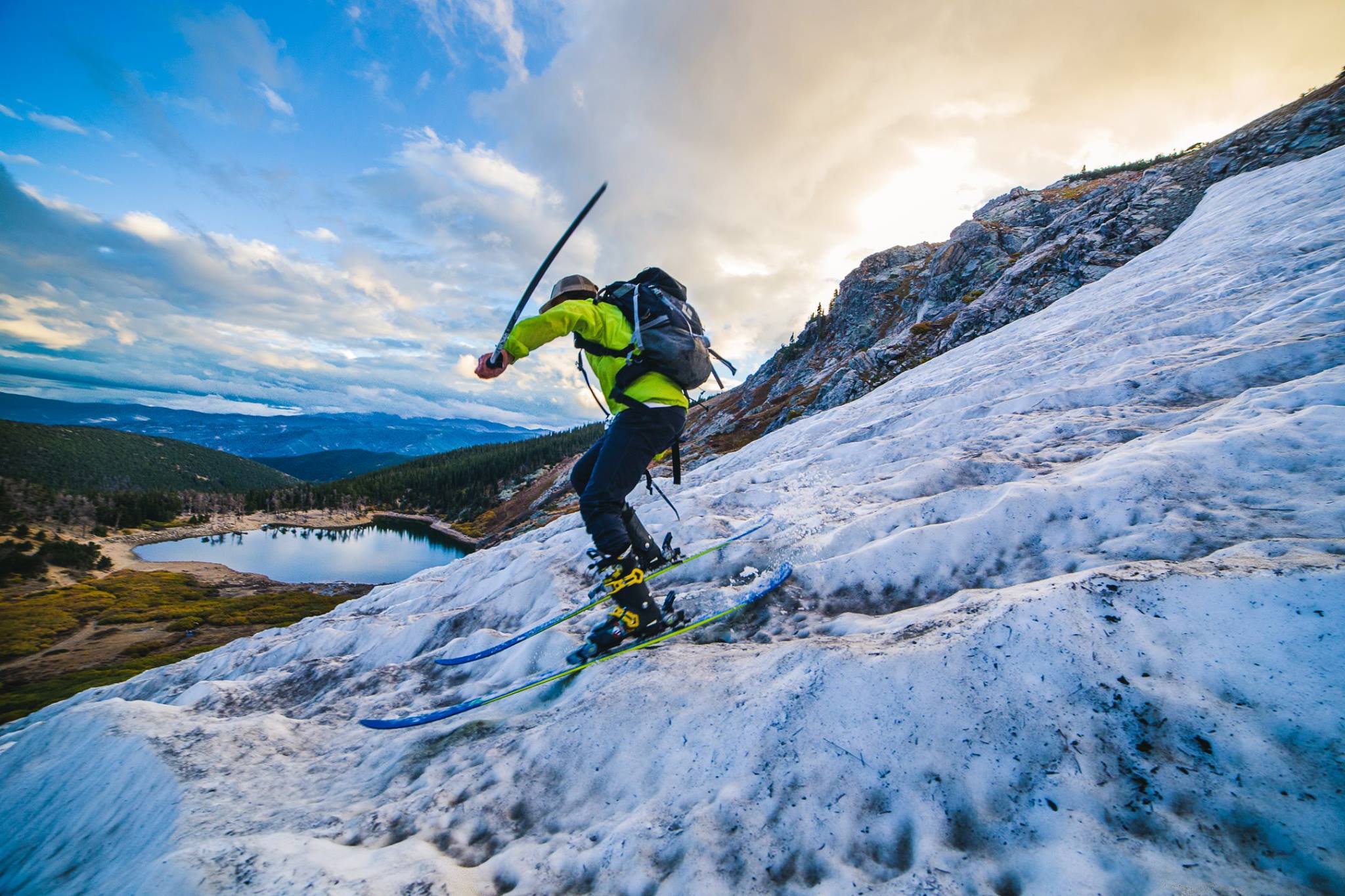 Bouncing Down the St. Mary's Mogul Farm
