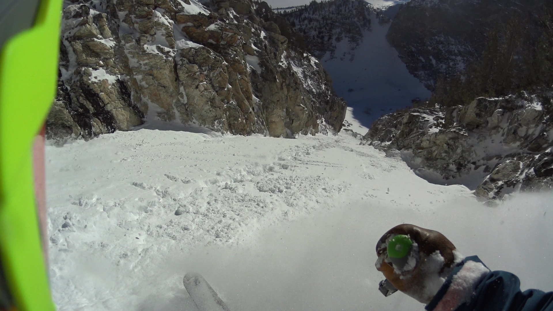 bout halfway down the sliver