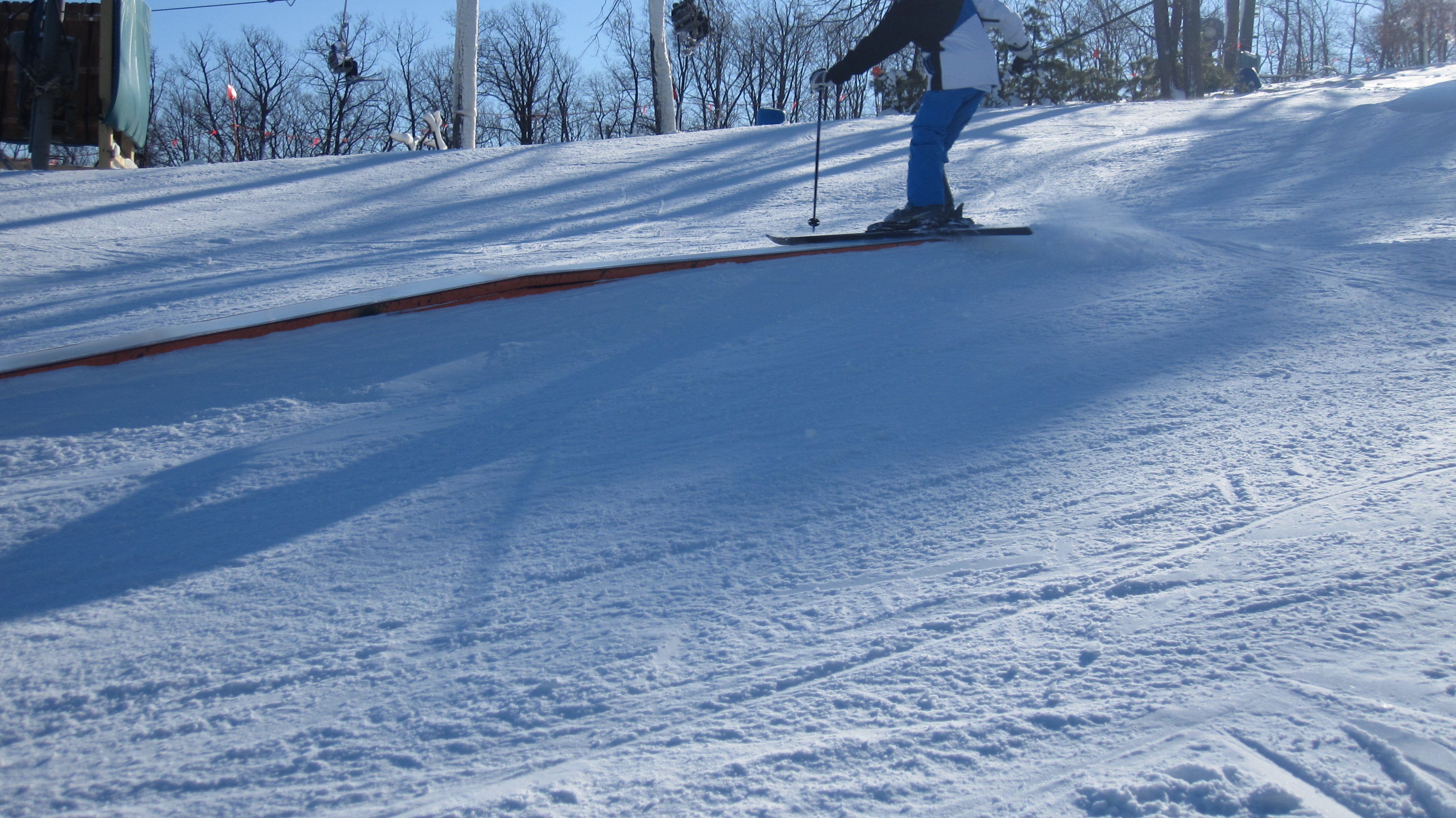 Box rail sideways