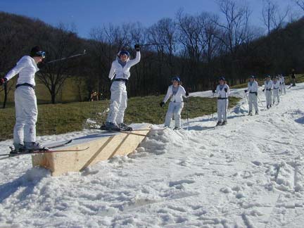 Box slide to fakie sequence (girl)