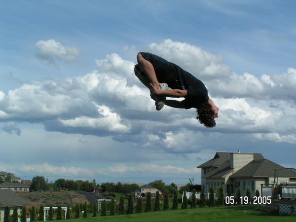 Breaking in the tramp for summer