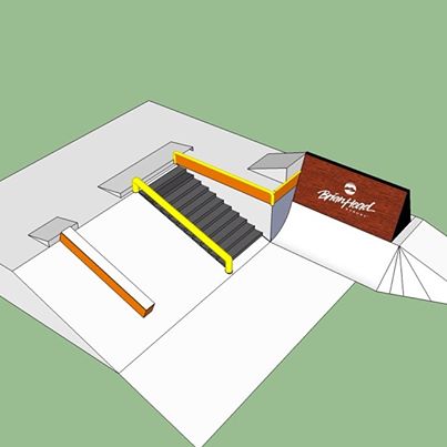 Brian Head Resort Rail jam