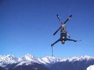 brian pulling a toxic backflip