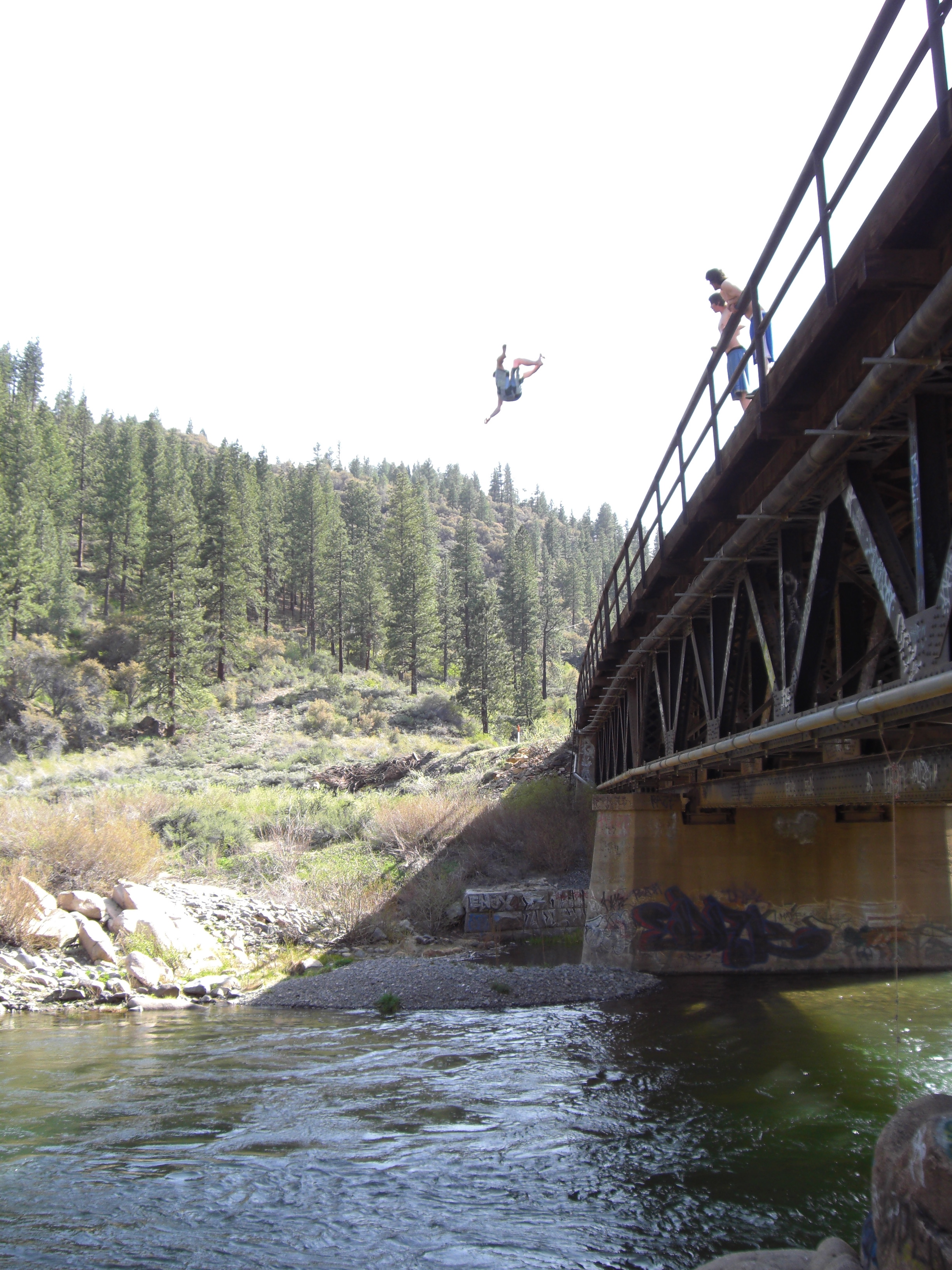 Bridge jump