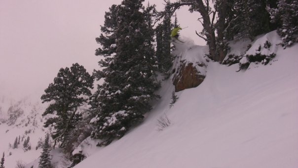 Bridger cliff launchin