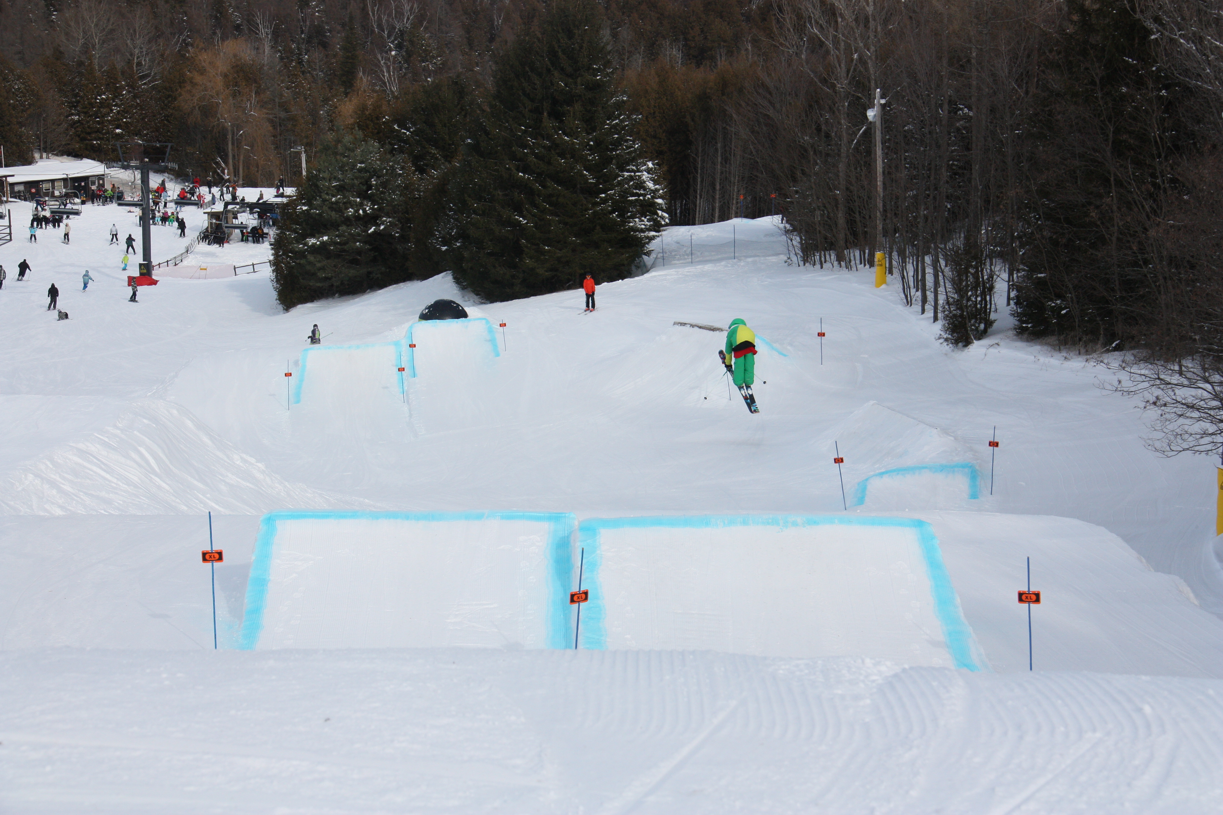 Brimacombe lower section jump line