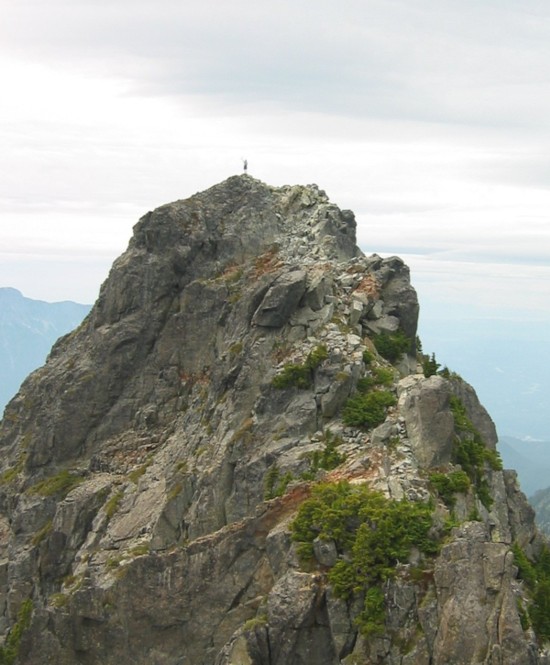 Bro on Gunn Peak from East Peak