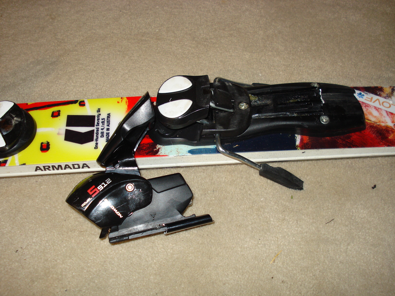Broken binding