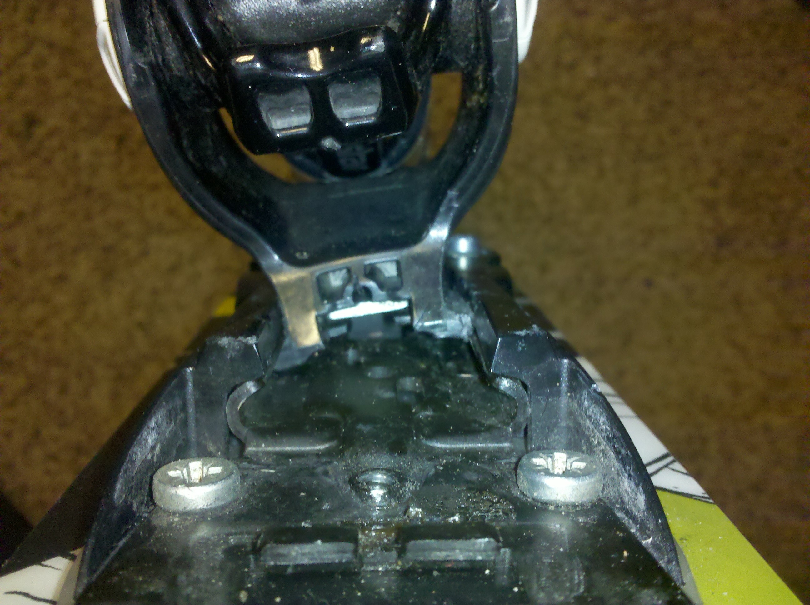 broken binding