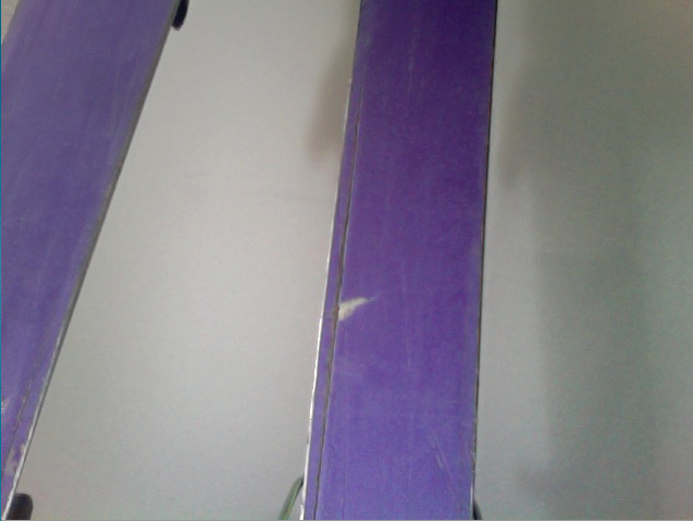Broken skis