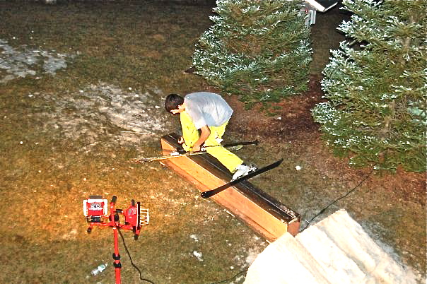 Broken slide on new metal rail