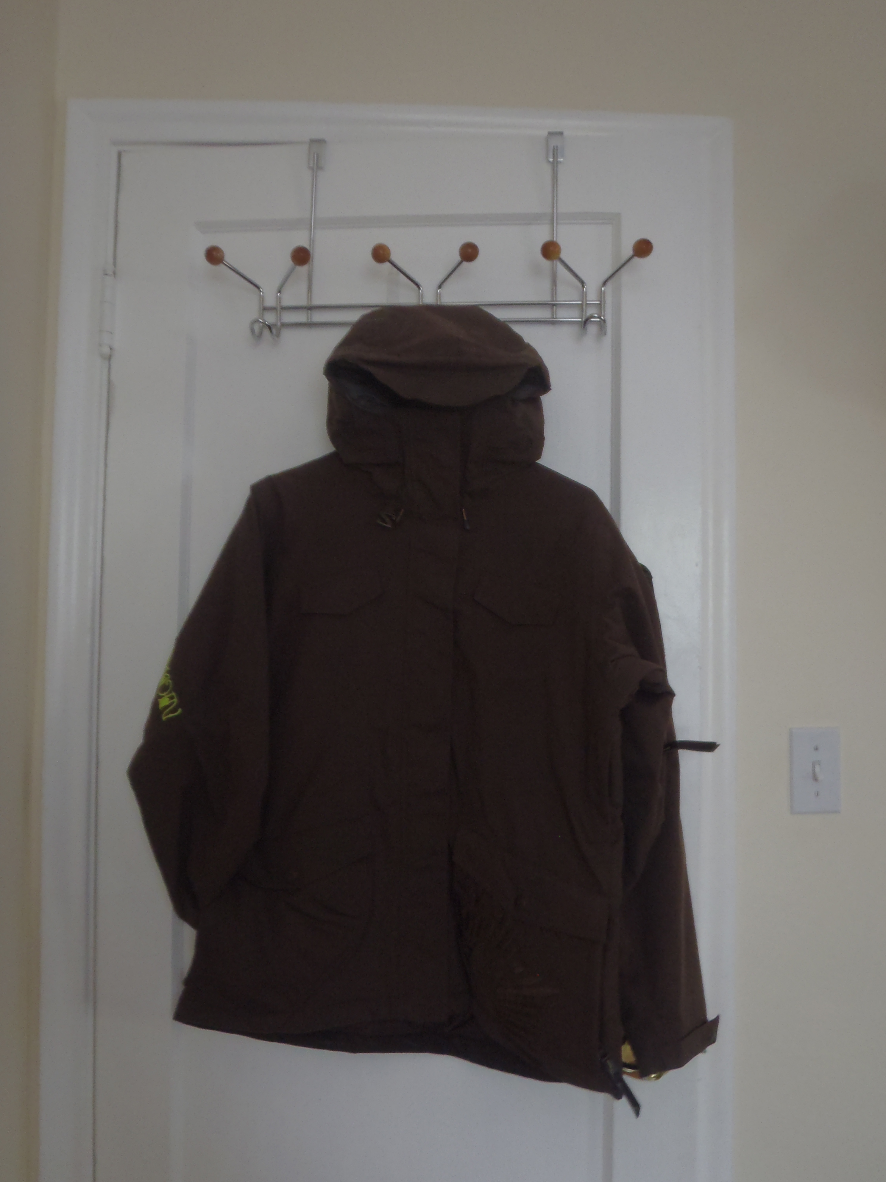 Brown Salomon Transition Jacket