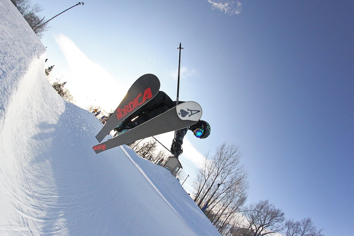 buck hill halfpipe